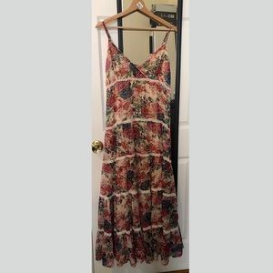 Pura Vida floral maxi dress